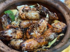 香茅罗氏虾-天宝食坊·啫啫煲大排档(西华路店)