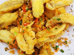香煎九肚鱼-李记潮汕砂锅粥(营福路店)