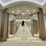 东莞试纱｜自带光圈的金色秀禾 气场全开
