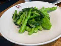 白灼广东菜心-花舍·新派粤菜·西餐·下午茶(亚运村·鸟巢店)
