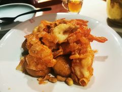 梨球果仁虾-小吊梨汤·北京菜·烤鸭(鸟巢店)