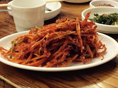 拌明太鱼丝-长寿参鸡汤(朝韩风情街店)