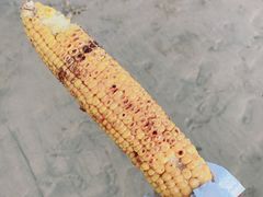 烤玉米-金巴兰海滩烛光bbq