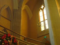 仰望大堂二层北侧回廊-沐恩堂