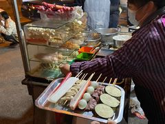 自助取餐区-老式炸串(桓台路小区店)