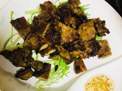 烤猪颈肉-玖月时尚泰式餐厅