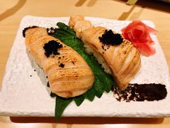 炙烤三文鱼寿司-越光米贩精致料理餐厅(金鹰店)