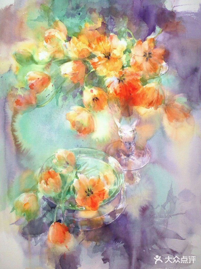 永山裕子的水彩画作品欣赏💓💓