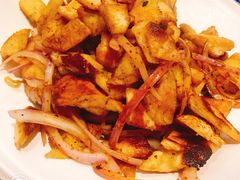 炒馕饼-巴依老爷新疆美食(望京小街店)