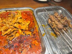 -老兰家传统烧烤炒菜泡馍(小南门店)