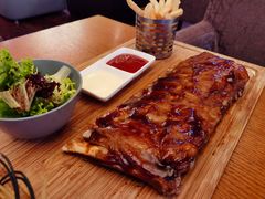 德克萨斯烟熏碳烤猪肋排-蓝枪鱼西餐厅(锦华店)