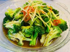 豉油西兰花-京秀缘蒸汽海鲜农家菜大馅蒸饺