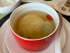 清汤鸽蛋菊花豆腐-湖影中餐厅·南京金茂威斯汀大酒店