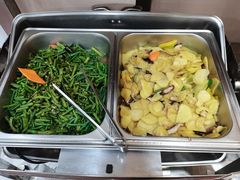 香菇土豆片-谦和素食自助餐(云峰花园店)