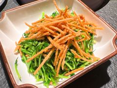 徐州金丝馓子炒豆苗-锦荟JINHUI·浙江小馆(上海荟聚店)