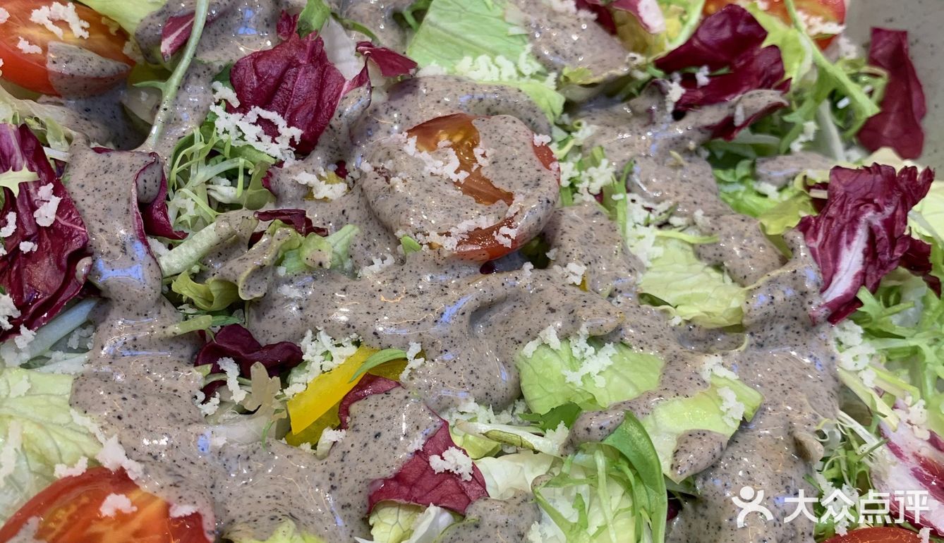 好吃,黑芝麻沙拉也可以