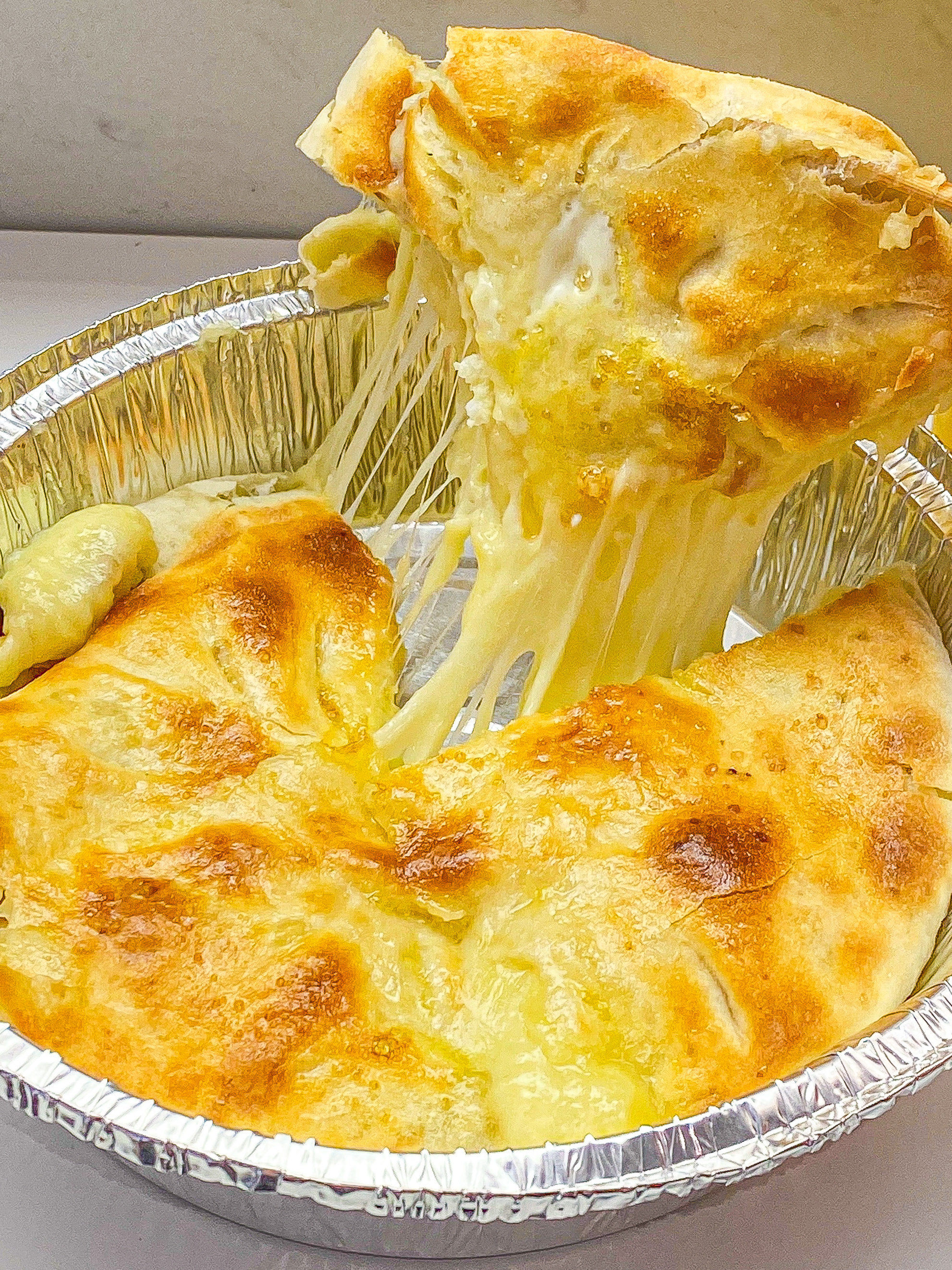 巨巨巨过瘾的爆浆芝士榴莲饼,一口沦陷🤩