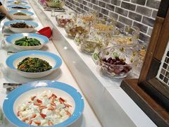 自助取餐区-众善素食(佛平五路店)