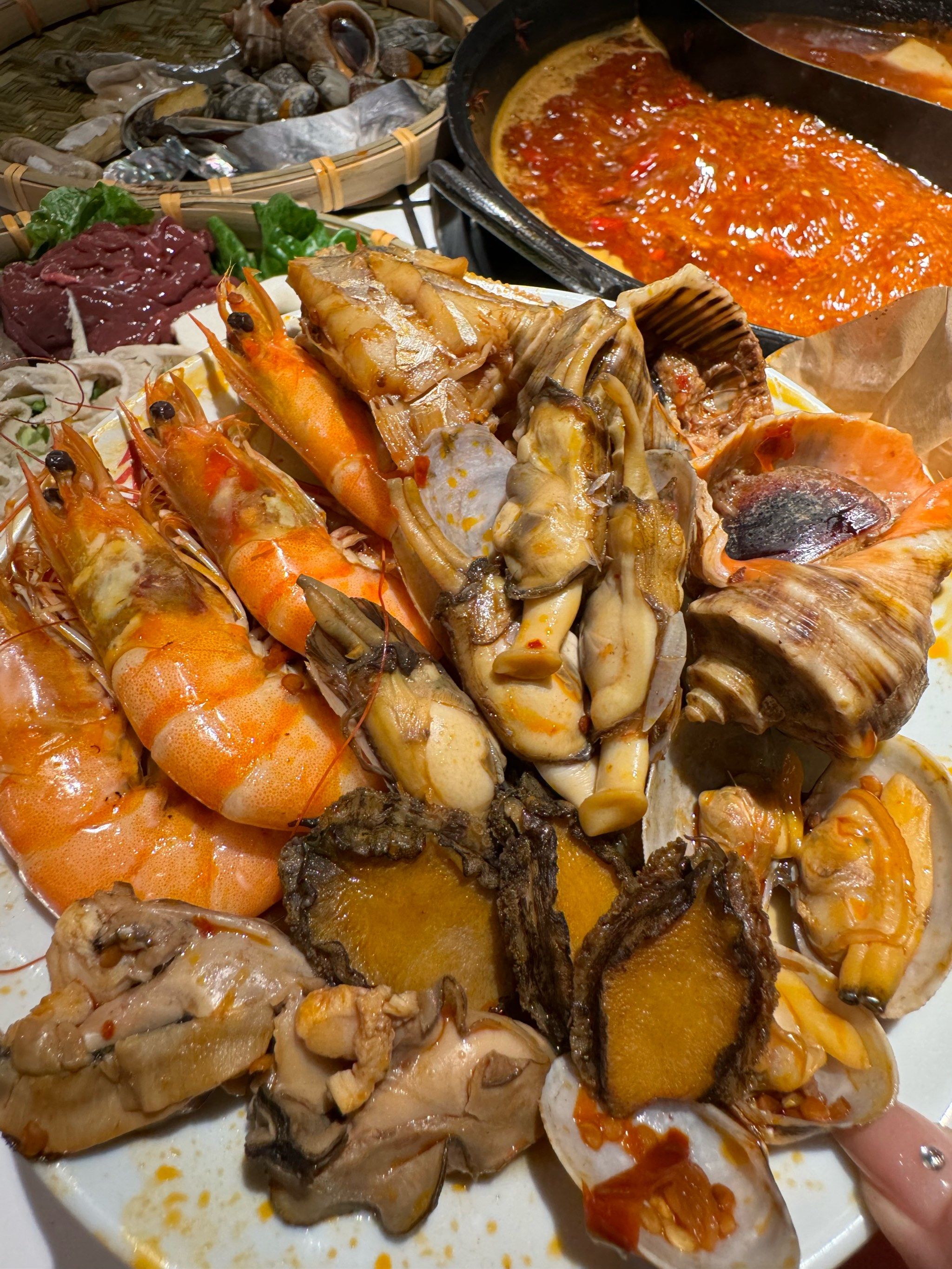 n-
建议点这个海鲜拼盘!