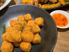 海苔黄金一口酥豆腐-粤集·手工粤菜(皇庭广场店)