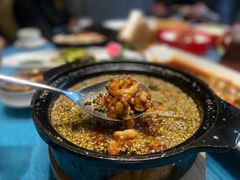 石锅芋儿蛙-晶泽丽琅·鱼鲜川菜(川师店)