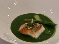 炙烤冰岛比目鱼-Jean Georges