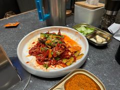 -草家酱蟹炭火烤肉店(珲春南路二店)