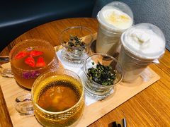 蜜桃玫瑰白茶-煮叶(悠唐广场店)