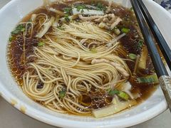 扁尖肉丝面-东吴面馆(因果巷店)