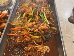 蔬菜烤牛肉-韩仁阁米肠汤饭(韩乐坊店)