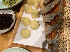 虾油海鲈鱼-山东宾馆·齐鲁苑餐厅