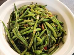 爆蒜扁豆角-那家·油麻菜馆(常德道店)