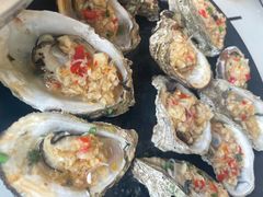 炭烤生蚝-覃记海鲜美食餐厅