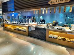 自助取餐区-禅驿嘉定院子-禅欢江景餐厅·中餐·户外烧烤定制(乐山大佛店)