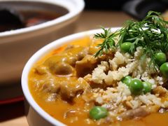 厦门沙茶豆花煮肥牛-宴南庭·闽味私房菜