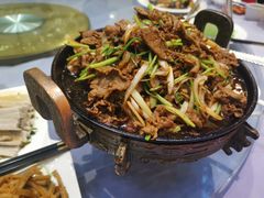 葱爆羊肉-晋阳饭庄(虎坊桥店)