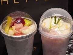 手炒岭南甘草四果冰-喜茶(深圳万象城黑金店)