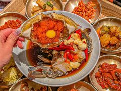 -草家酱蟹炭火烤肉店(珲春南路一店)