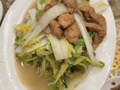 面筋扒白菜-悦宾饭馆(翠花胡同店)