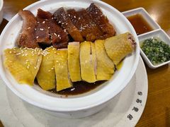 烧鸭拼沙姜鸡-日昌餐馆(亦庄店)