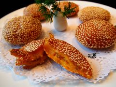 南瓜饼-马仕玖煲·融合菜·酥不腻烤鸭(人大店)