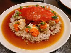 和乐蟹蒸手剁肉饼-广州文华东方酒店·江-由辉师傅主理