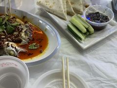 煎饼大葱鲅鱼酱-日照大牌檔•小船海鲜(万平口店)
