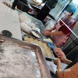 今天尝了最正宗的锅贴