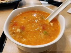 鲜茄口蘑鸡肉粥-四海游龙(大华店)