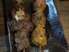 鸡肉丸子&nbsp;烤牛肉串-鸟内会(河北路店)