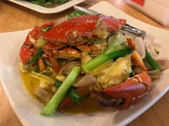 葱姜炒蟹-真浪大家乐海鲜餐馆