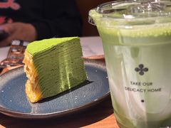 冰抹茶拿铁-六六·抹茶66’s SALDessert(保利时光里店)