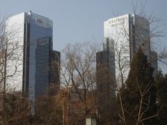 瑞士酒店咖啡店窗外风景-北京港澳中心瑞士酒店·瑞士咖啡厅·自助餐