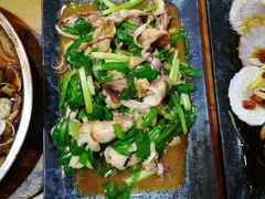 韭菜炒带籽笔管-老东镇啤酒屋海鲜加工·蒸汽海鲜·海鲜烧烤(台东店)